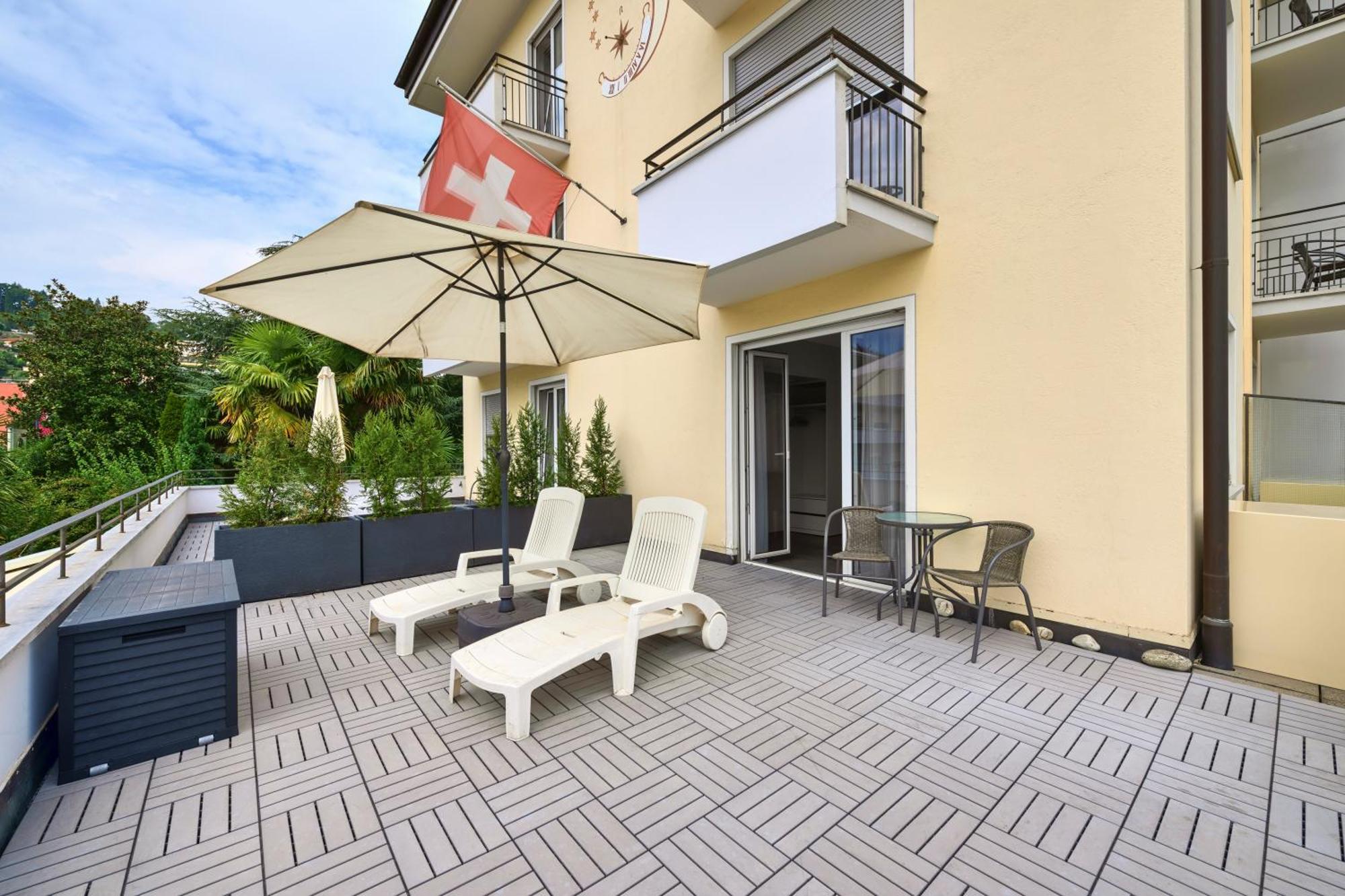 אסקונה Hotel Luna Garni מראה חיצוני תמונה