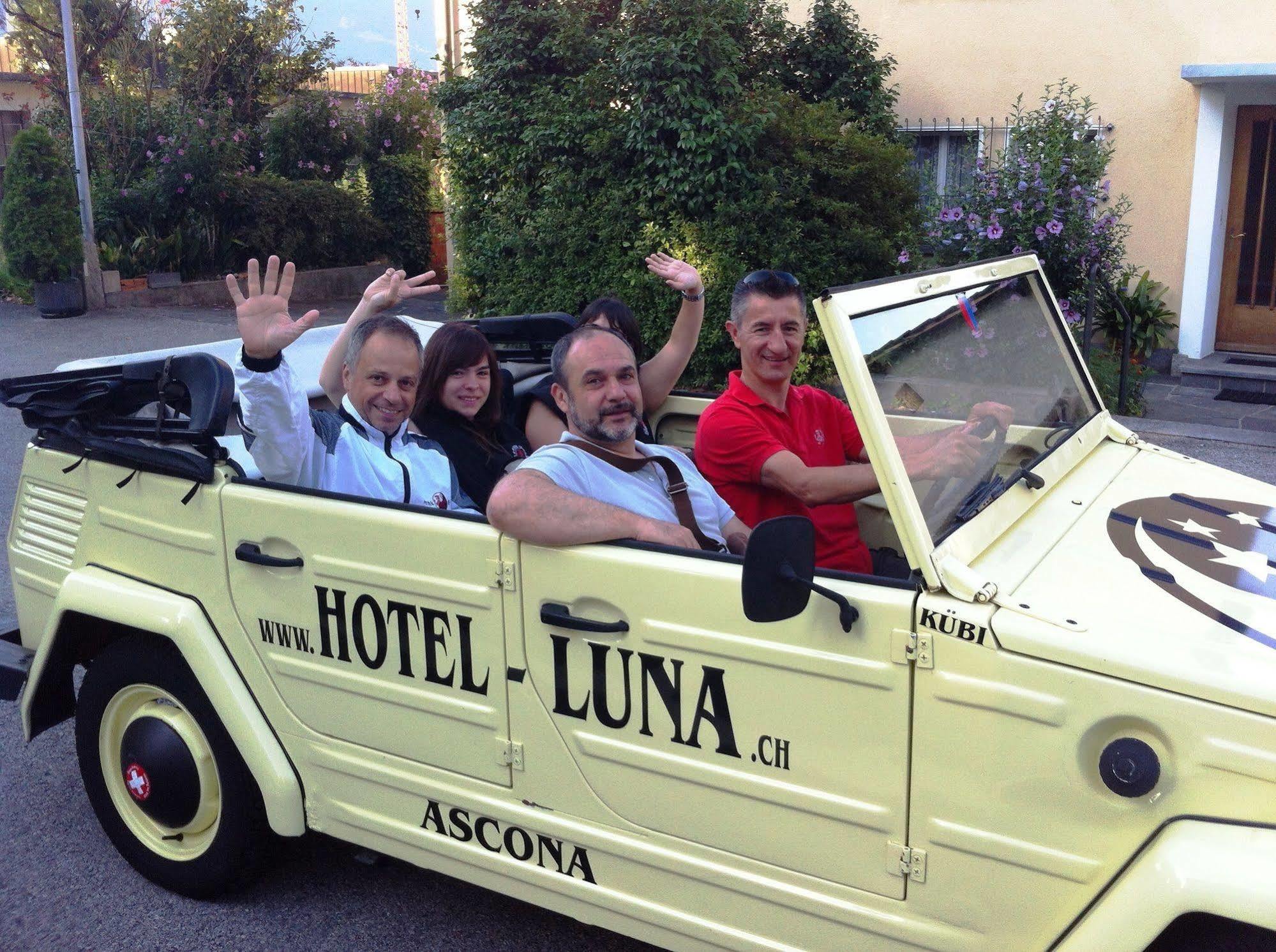 אסקונה Hotel Luna Garni מראה חיצוני תמונה