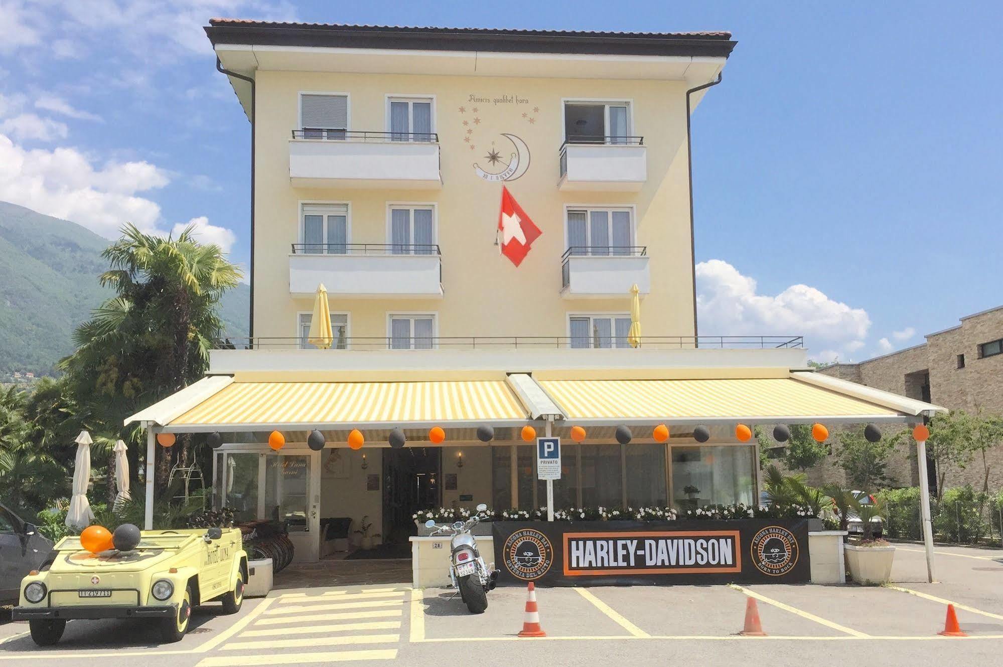 אסקונה Hotel Luna Garni מראה חיצוני תמונה