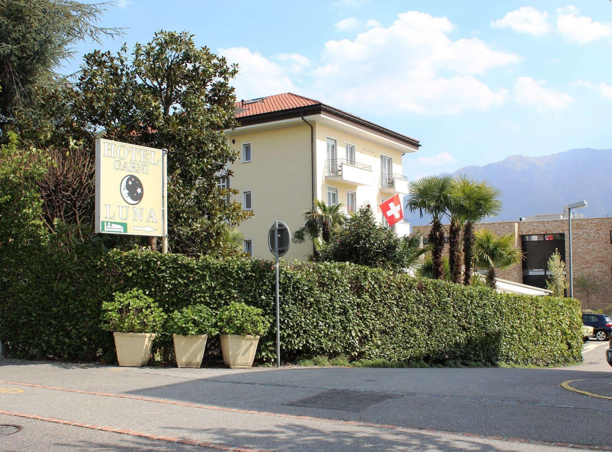 אסקונה Hotel Luna Garni מראה חיצוני תמונה